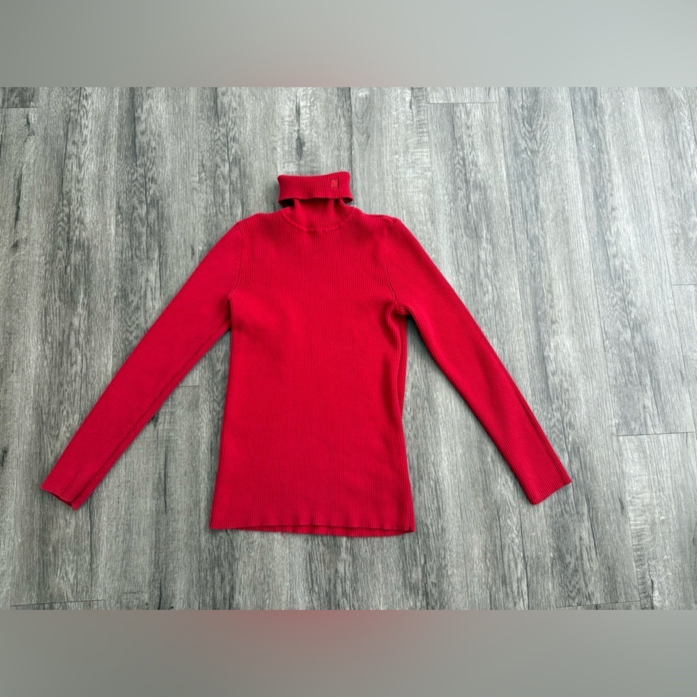 Women’s Ralph Lauren Turtleneck Ribbed Sweater M